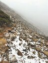 雪山圈谷降下今年入冬第一場瑞雪
