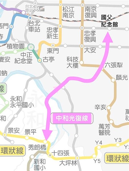 新北市「中和光復線」。圖/新北市捷運局提供