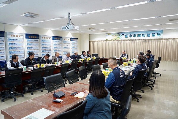 市政路延伸第2標廠商。圖/建設局提供