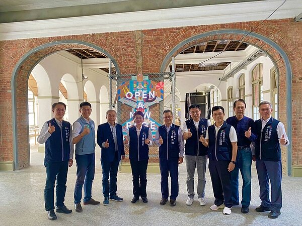 百年國定古蹟「台中州廳」完成第一期主體修復工程。