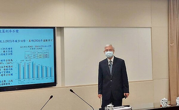 我國央行14日舉行今(2023)年第四季理監事會議,最終決議維持政策利率不變,利率為第二季理監事會議後「連三凍」。圖為央行總裁楊金龍/好房網News記者林和謙/攝