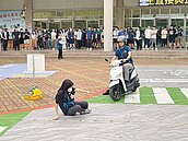 竹市機車死傷率高　監理站實演安全駕駛