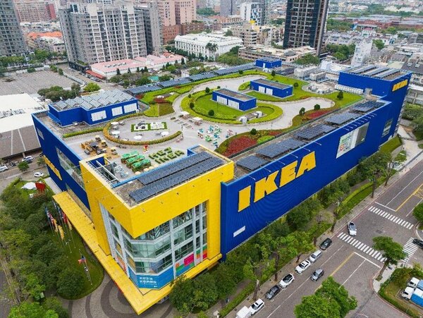 全球首座IKEA空中花園，將在6月3日於IKEA台中店頂樓開幕。圖／IKEA提供