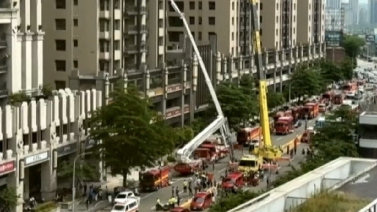 ▼住戶可向保險公司申請火險理賠。(圖/東森新聞)