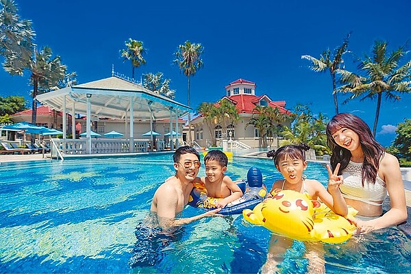 「航向太平洋」住房專案加贈一名12歲以下孩童免費。(遠雄悅來大飯店提供)