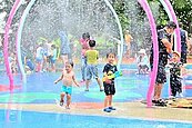 假日限定清涼一夏！　潭雅神綠園道戲水區「這天起」開放