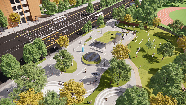 台中捷運藍線基本設計已完成，並送交通部審查。圖／中市府提供