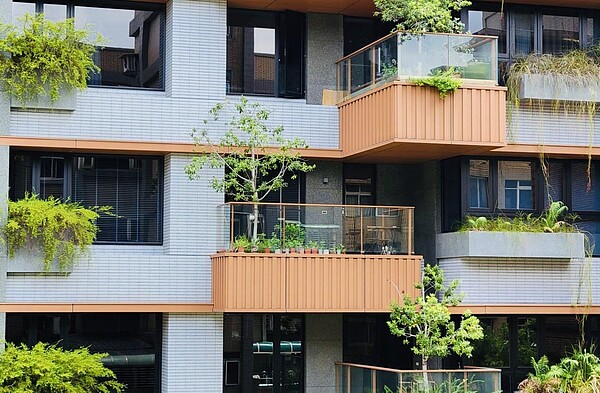 高房價與小宅化,讓新屋陽台面積縮水。圖/台灣房屋