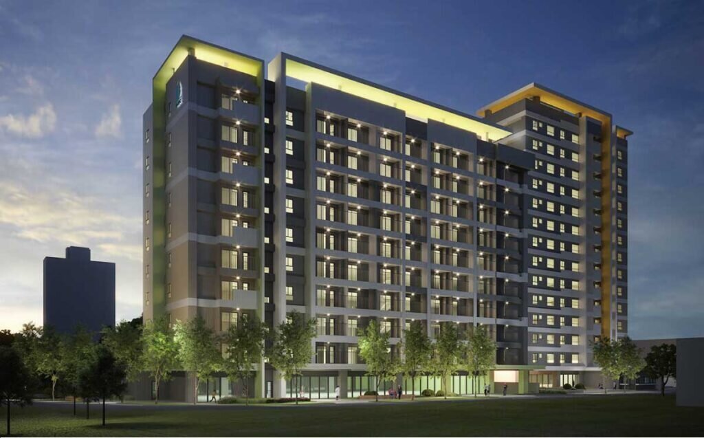 台北市南港區『光華好室』社宅暨國軍職務宿舍新建統包工程預計2029年完工,屆時將為台北市再提供162戶社宅,並為國軍提供78戶職務宿舍,圖片國家住都中心提供