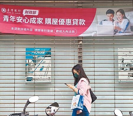 去年新青安房貸上路，成功催出房市買氣。（陳君瑋攝）