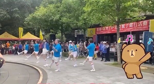北投親子健行後還有表演。（圖／北投樂生活Ｘ有你有我）
