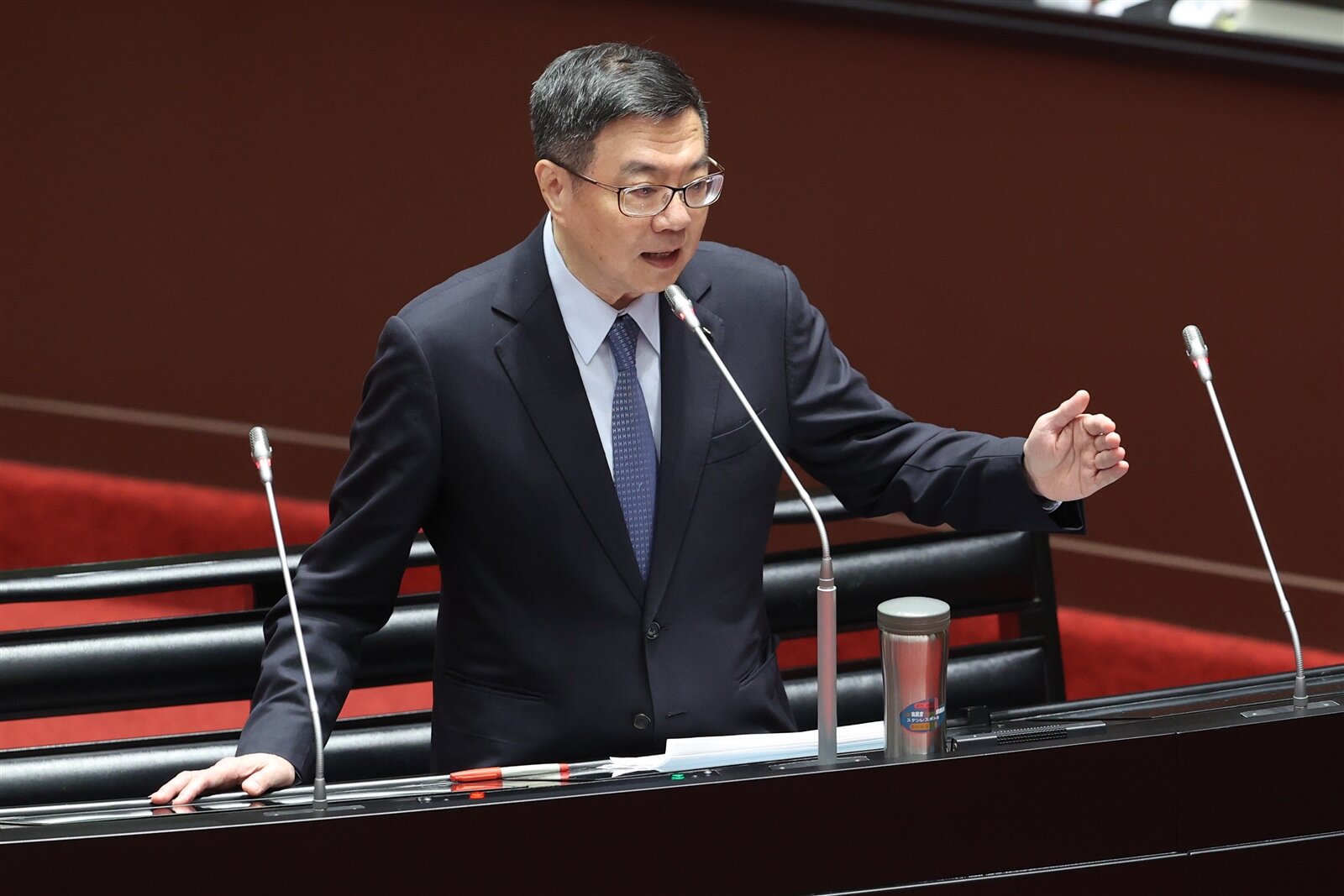 行政院長卓榮泰。記者葉信菉/攝影