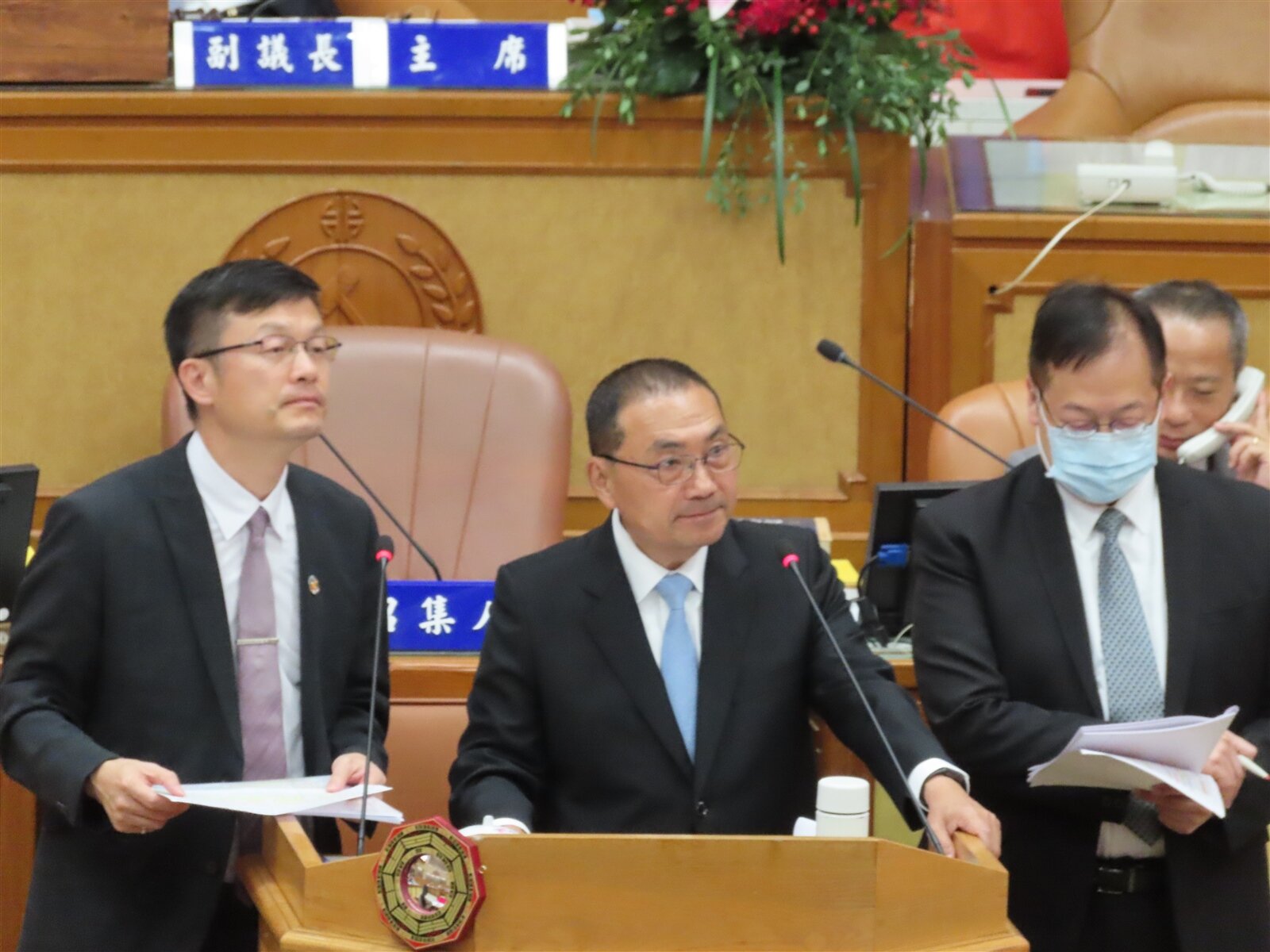 新北市長侯友宜允諾補足各校性平調查專業人員。記者葉德正/攝影