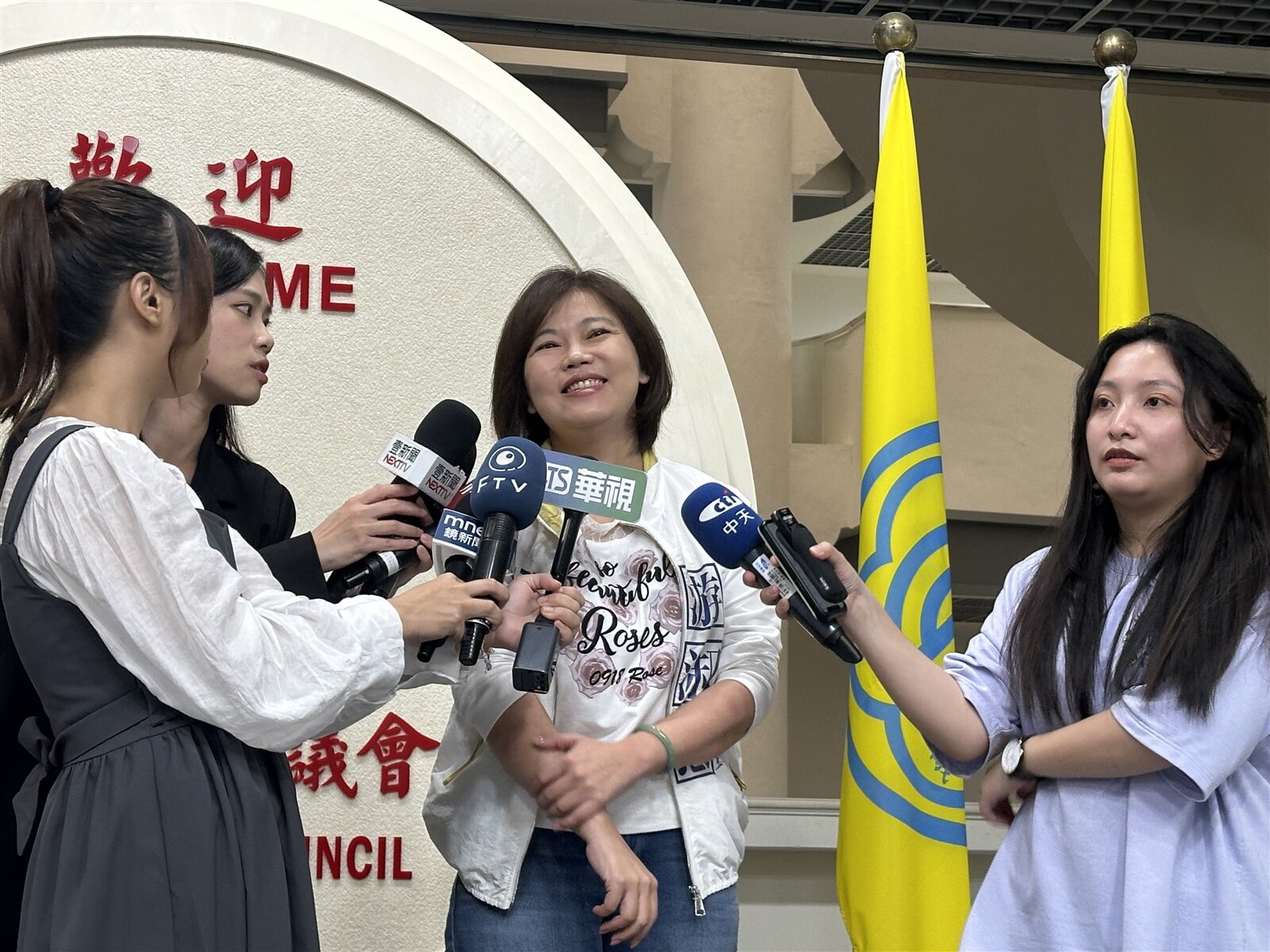 京華城公司不滿北市議員游淑慧日前表示，有小組成員接獲爆料京華城案金流有異狀今提告加重誹謗，游反嗆，提告是烏龍且惡意，來龍去脈都已說清楚，京華城也知情還執意提告，反題誣告。記者洪子凱／攝影 