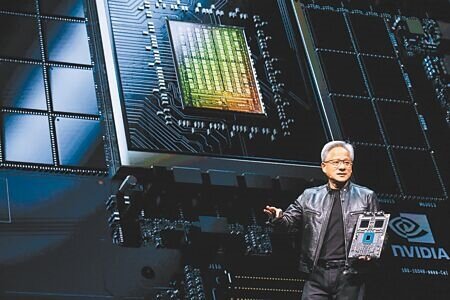 輝達執行長黃仁勳。(本報資料照片)