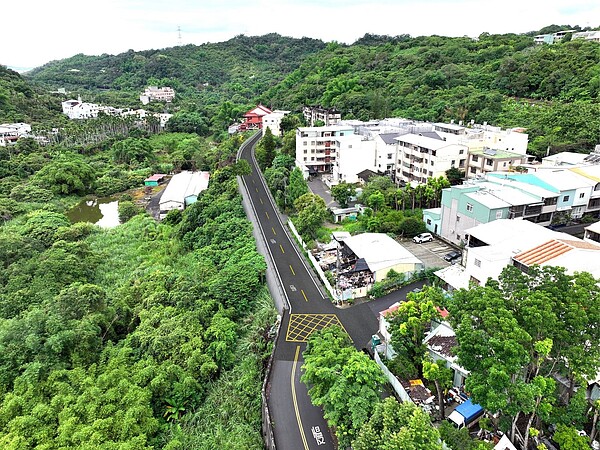 霧峰區復興二街拓寬模擬圖。圖／台中市建設局提供