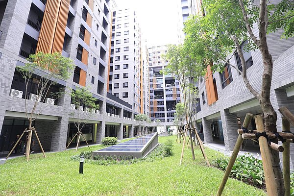 台中公園好宅內部。圖/台中市住宅處提供