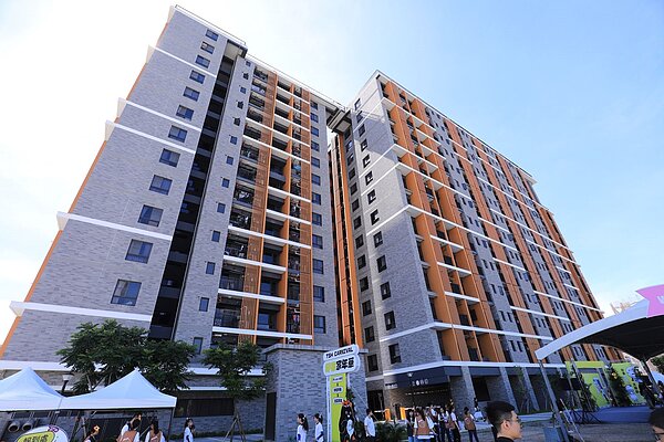 台中公園好宅。圖/台中市住宅處提供