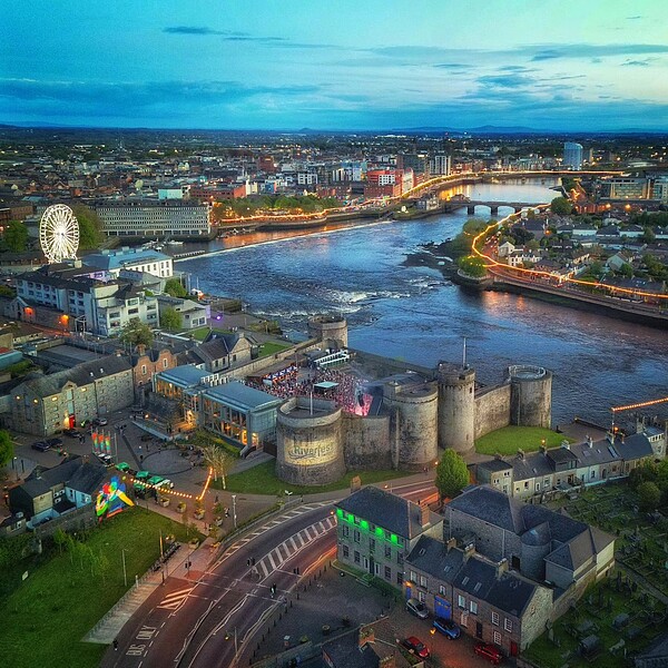 愛爾蘭第三大城利麥立克。(網路照片)