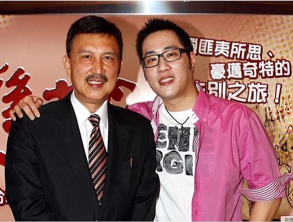 余天和兒子余祥銓。圖/聯合報系資料照片