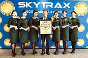 長榮航躍SKYTRAX評選全球第八