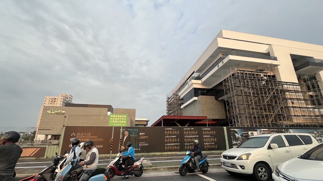 ▼南台灣最大誠品商場也將完工。(圖/東森財經新聞張琬聆攝)