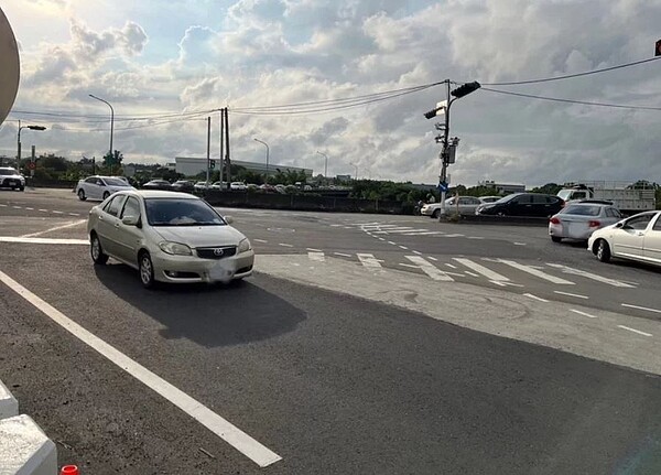 台中市神岡區后神、圳前路口科技執法，7月啟用。圖／警方提供