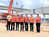 國1林口交流道改善工程上梁　力拼2027年元月完工