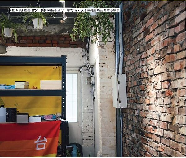 老屋改造計畫實例。圖為改造後。圖/台北市都更處提供