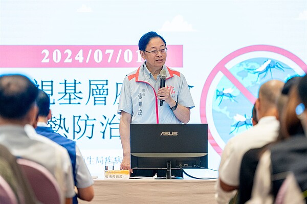 桃園市長張善政1日上午率領市府團隊前往桃園區,出席「113年訪視桃園區基層座談會」。圖/桃園市政府提供