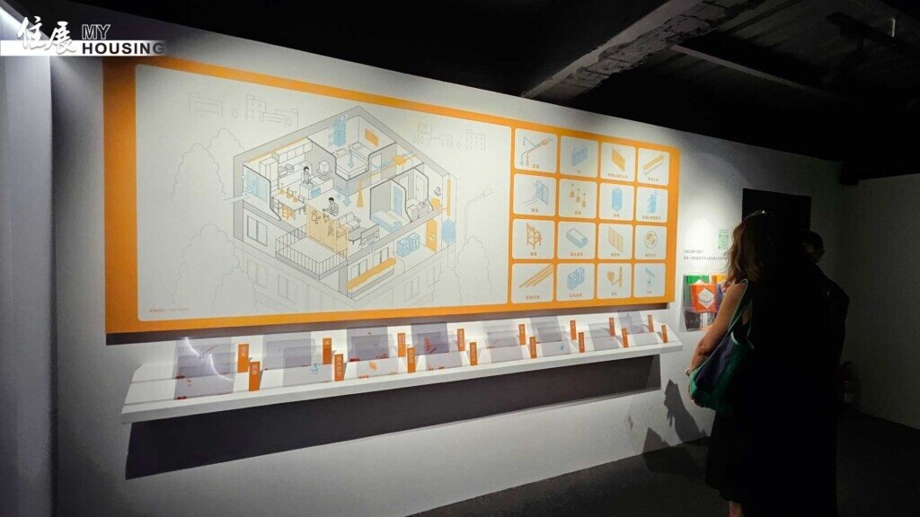 圖/「SSS超透明提案」展覽針對民眾最有感的16個住宅痛點,設計遊戲提供解方。