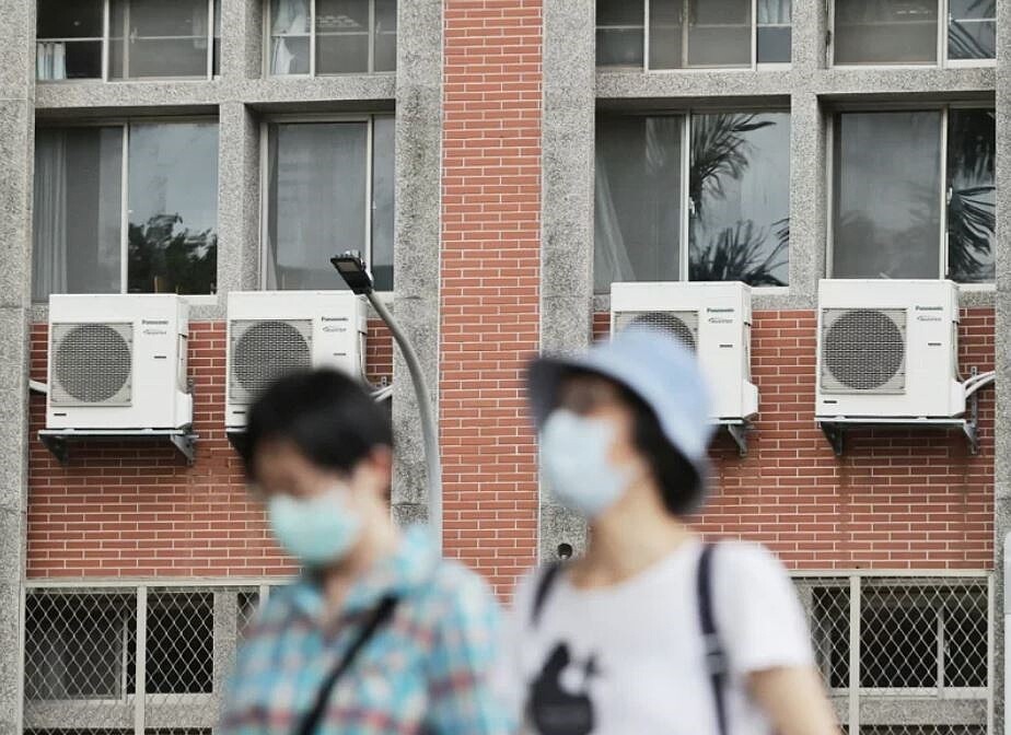 冷氣示意圖。聯合報系資料照