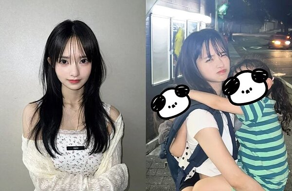 24歲的藤咲凪以「最終未來少女」團員出道,在一次節目中,她坦承自己是單親媽媽,更公開自己養育2個孩子的畫面,令網友驚呼和動漫《我推的孩子》的劇情如出一轍。圖/截自X帳號@fujisakinagi