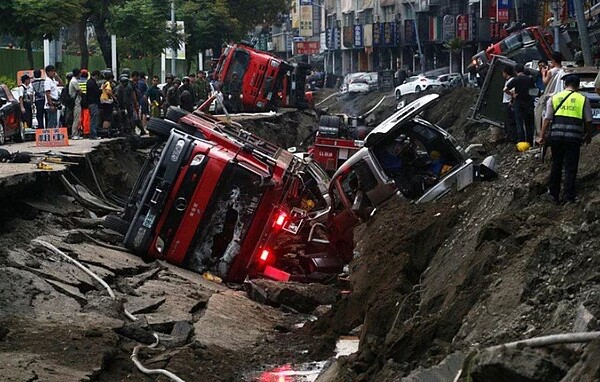 2014年高雄氣爆案釀32死。圖/聯合報系資料照片