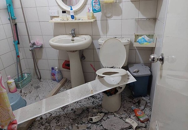 新北市危險建築物580專案上路後反應熱烈,其中新店安德街海砂屋社區(心安社區)進度最快,第二階段同意比率已逾八成。圖/新北住都中心提供