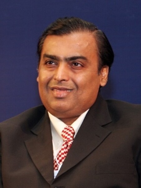 亞洲首富印度信實工業集團董事長安巴尼（Mukesh Ambani）。圖／維基百科