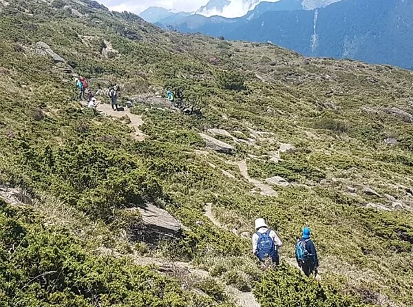 合歡群峰登山示意圖。合歡群峰步道，除了合歡西峰較具難度外，其餘登山路線尚算親民，成台灣百岳入門推薦。圖／聯合報系資料庫