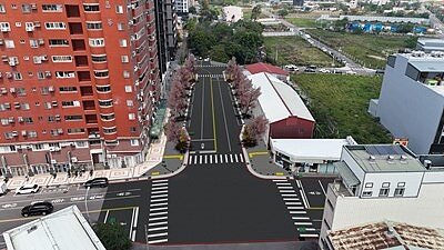 北屯區庄美街打通銜接后庄北路開工。圖/台中市建設局提供