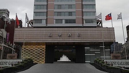 台北晶華酒店今年上半年平均住房率75.26%,與去年同期持平。圖∕本報資料照片