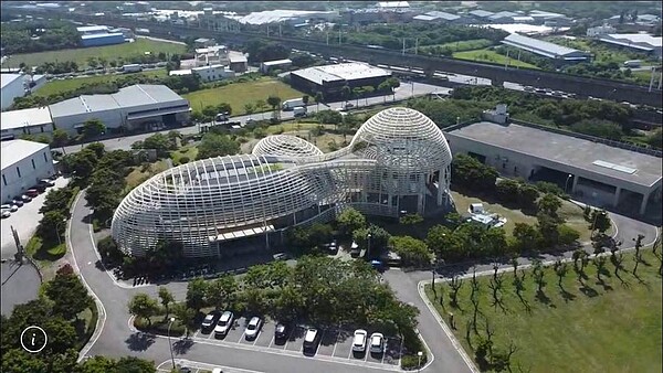 日鼎水務桃園北區水資源回收中心空拍。圖／日勝生提供