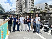 基隆城際轉運站周邊增470機車停車格　有效利用道路空間