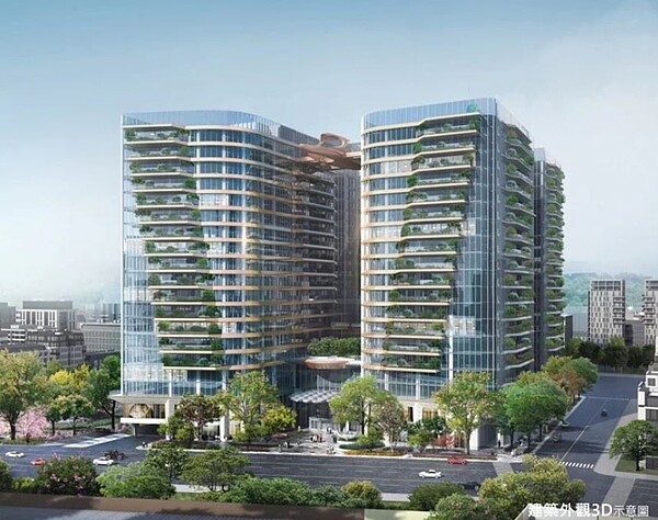 「京華廣場頂級商辦園區」19日正式與百年營造大廠「熊谷組」台灣分公司「華熊營造」合作簽約。由中國石油化學工業開發董事長陳瑞隆,與華熊營造董事長新屋忠彥代表雙方完成簽約儀式。圖/京華廣場提供