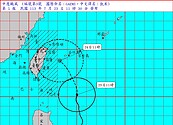 凱米颱風11：30發布陸警　直逼中颱上限　恐穿北台灣