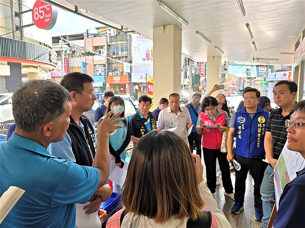 除了說明會以外，市府透過現場實地勘查討論，獲大方民意大力支持。圖／台中市交通局提供