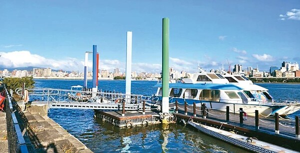 忠孝碼頭往返大稻埕定期航班3月正式啟航,新北市議員質疑營運情況及周邊整體規畫。圖/新北高灘處提供