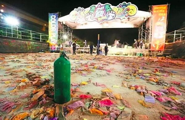 2015年八仙塵爆。圖/聯合報系資料照片