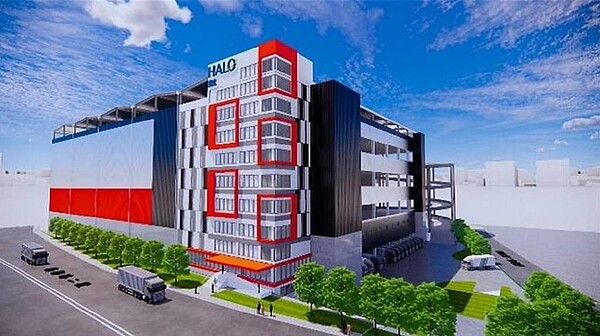 三菱地所宣布首度「插旗」台灣物流設施開發!參與投資金額50億元的「宏璟梅獅路A倉」。圖/業者提供