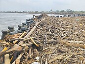 漂流木襲高屏沿岸　漁民驚如水雷