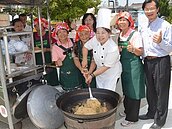 920來後壁火車站打卡　千份純米米粉炒免費品嚐