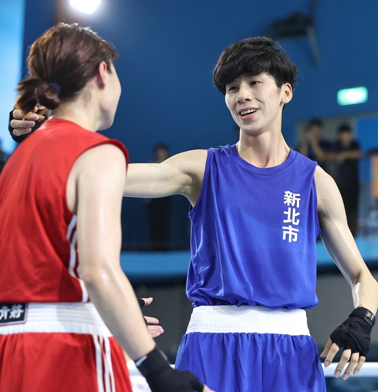 林郁婷(右)。 圖/聯合報系資料照